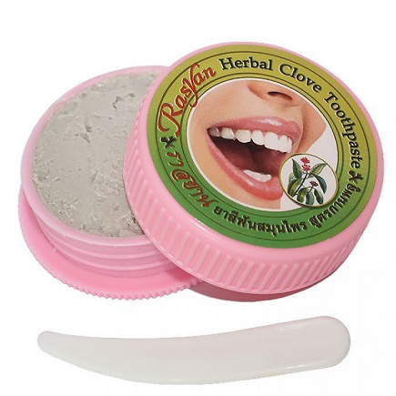 ISME - Rasyan - Herbal Toothpaste Clove Formula 25g. (Pack of 3) - Made in Thailand