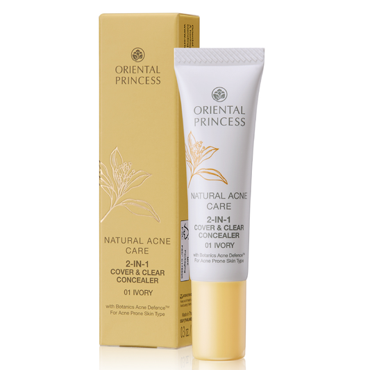 Oriental Princess - Natural Acne Care - 2 in 1 Cover & Clear Concealer 10g.