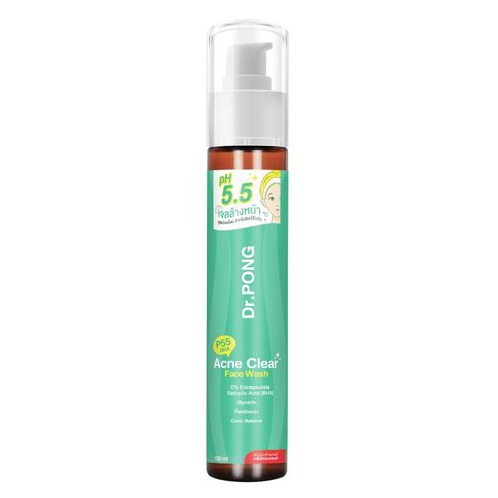 Dr.PONG - P55 BHA Acne Clear Face Wash 100ml.