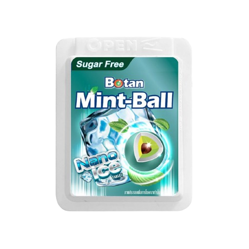 Botan - Lozegnes - 3x Breath Freshener Mint-Ball, 3x Mix Berry Mint-Ball, 3x Nano Ice Mint-Ball, 3x Original, 3x Super Kiwi-Apple, 3x Super Lemon (Pack of 18)