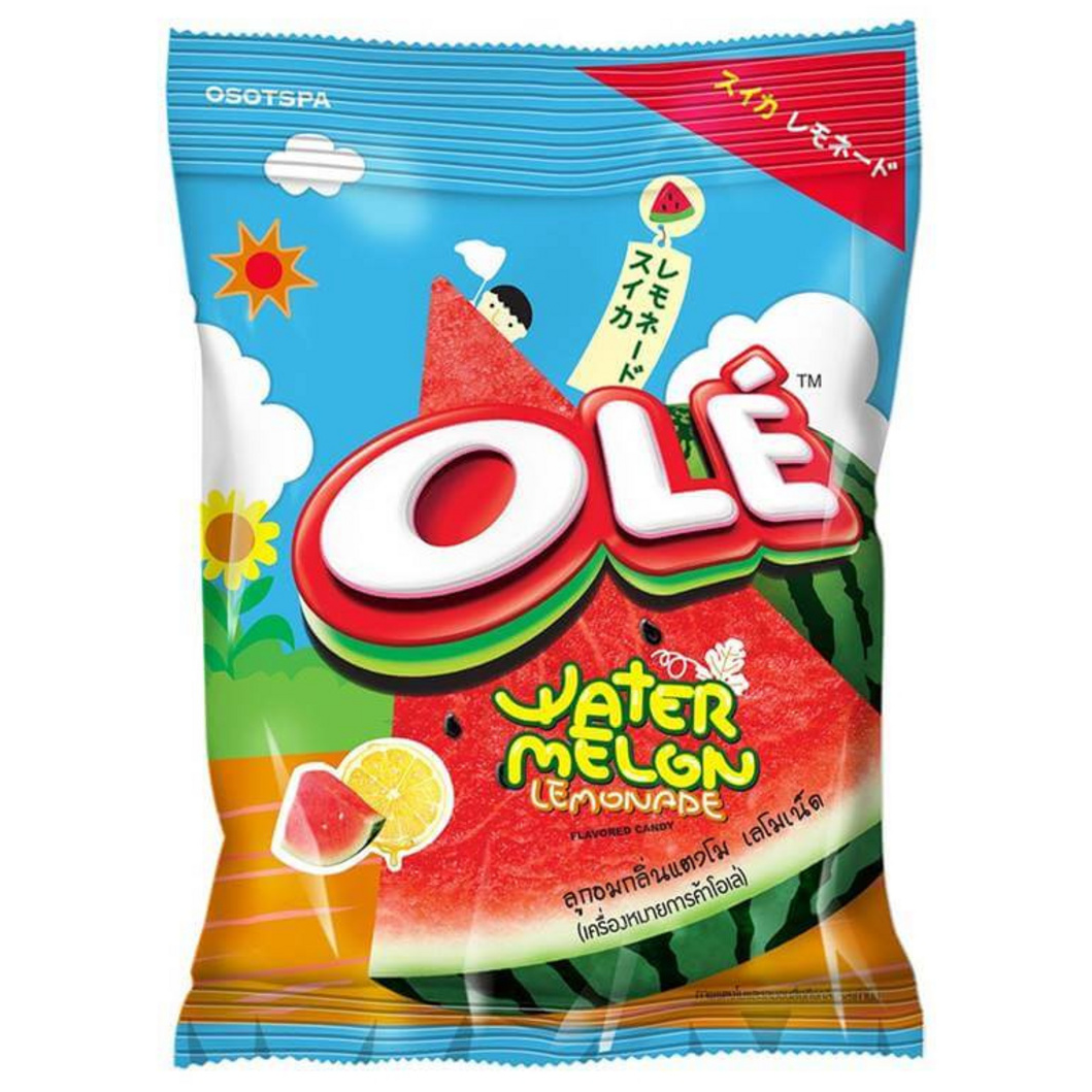Olé - Watermelon Lemonade Candy 25g. (Pack of 12)