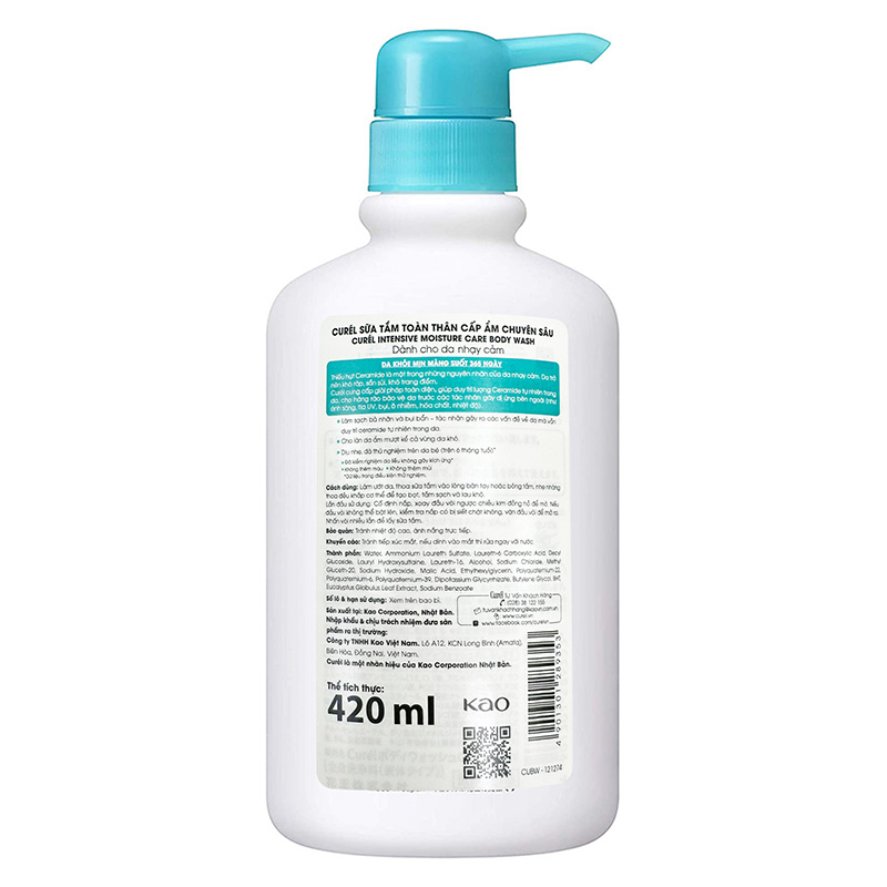 Curel - Curél Intensive Moisture Care Body Wash 420ml.