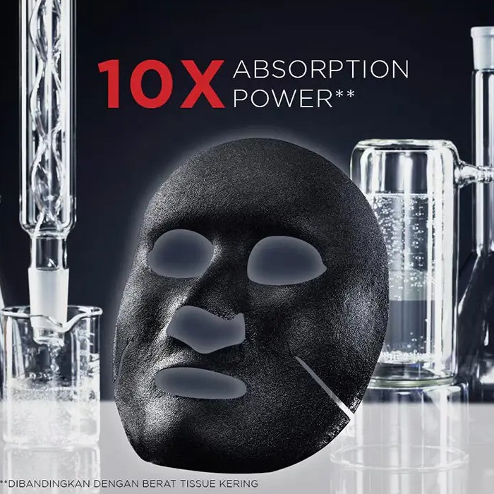 Garnier Men - Acno Fight - Super Mask 28 g. - Made in Indonesia