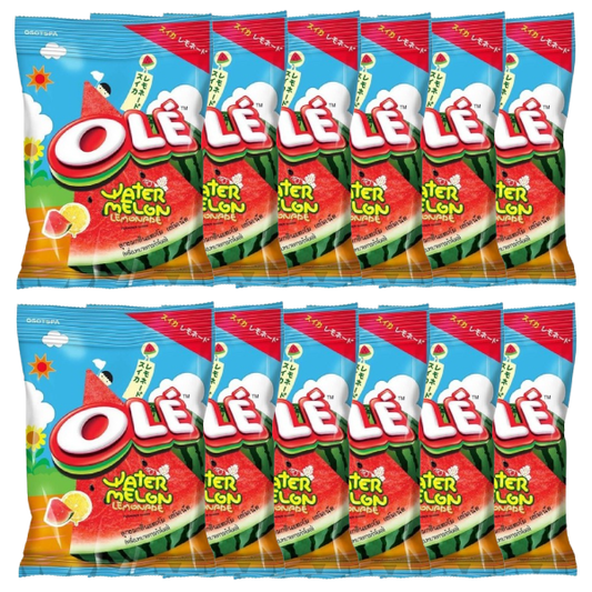 Olé - Watermelon Lemonade Candy 25g. (Pack of 12)