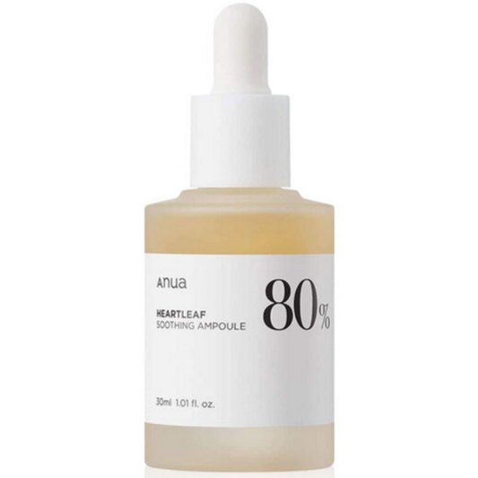 Anua - Heartleaf 80% Soothing Ampoule 30ml.