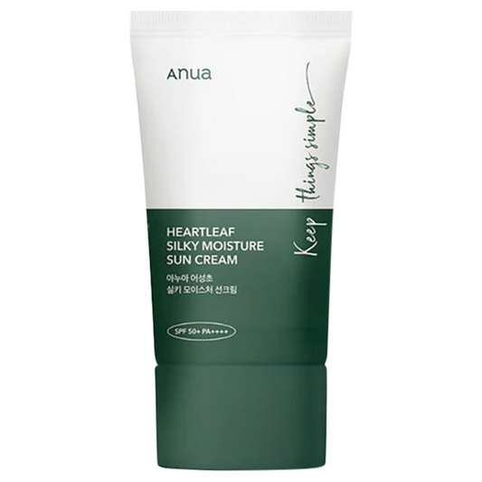 Anua - Heartleaf Silky Moisture Sun Cream SPF50+ PA++++ 50ml.