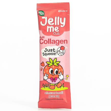 Handy Herbs - Jelly Me Cute Collagen Strawberry 30g. (Pack of 12)