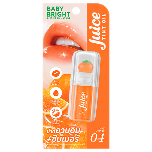 Baby Bright - Juice Tint Oil, Very Orange 3.1g.