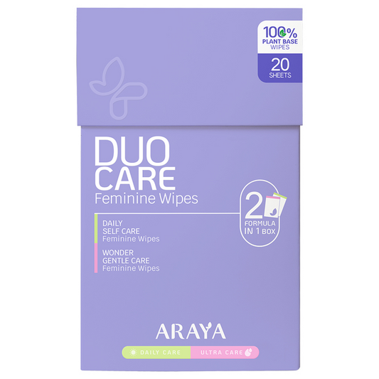 Araya - Duo Care Feminine Wipes