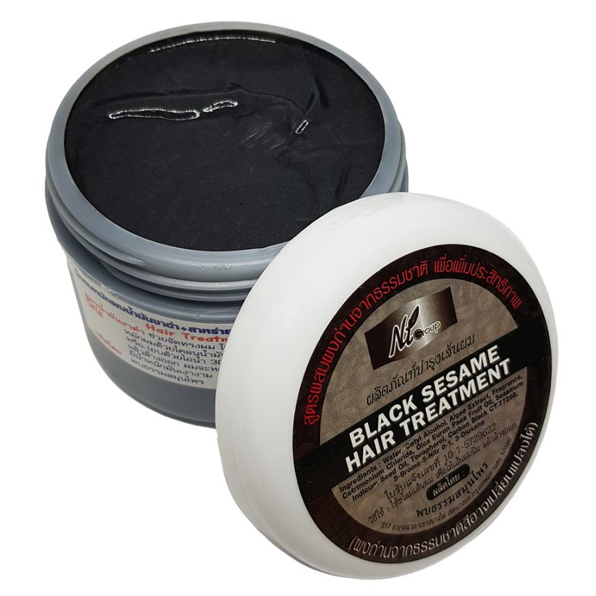 Found Dharma - Hair Treatment - Black Sesame Oil Hair Mask 300g.