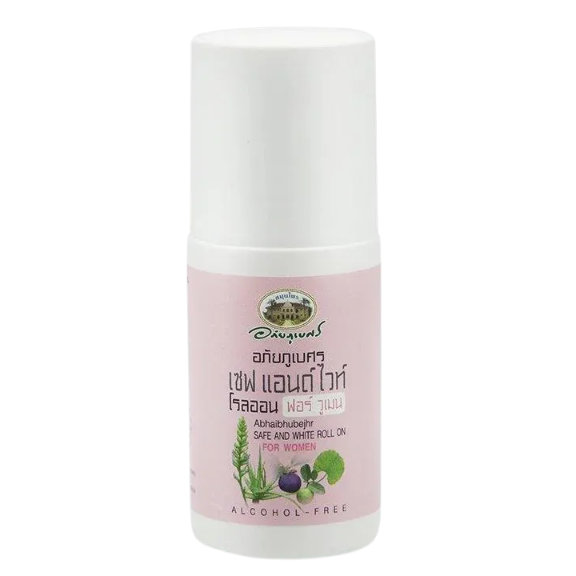 Abhaibhubejhr - Roll-on Safe & White 50ml.