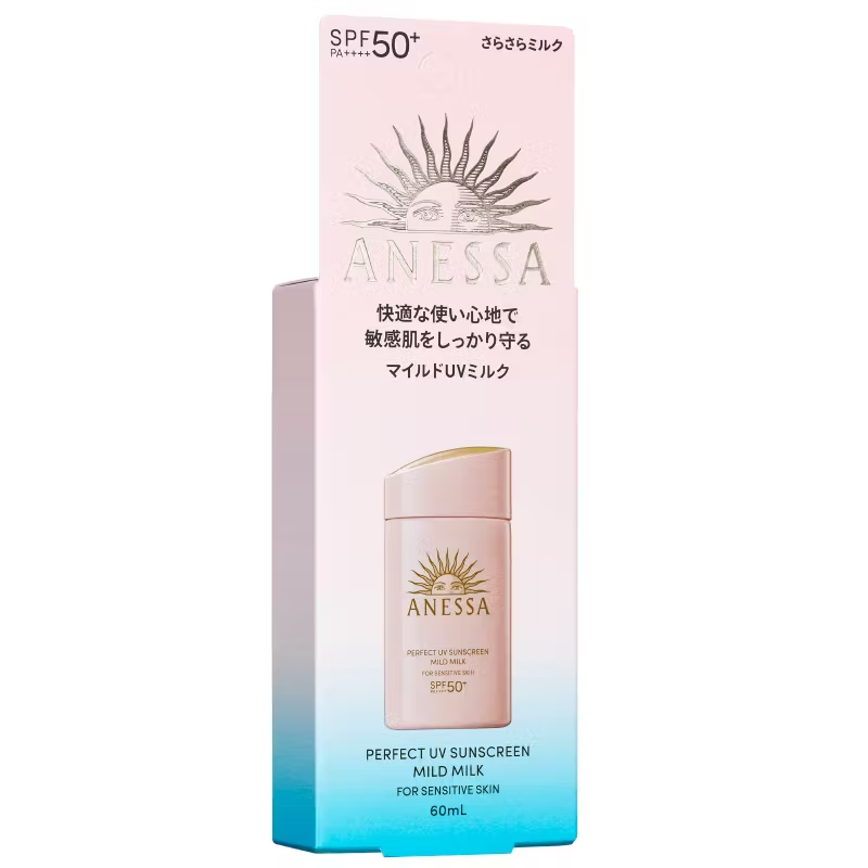 Anessa - Perfect UV Sunscreen Mild Milk for Sensitive Skin SPF50+ PA++++ 60ml.