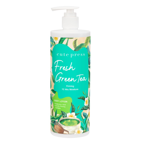 Cute Press - Fresh Green Tea Firming Body Lotion 490ml.