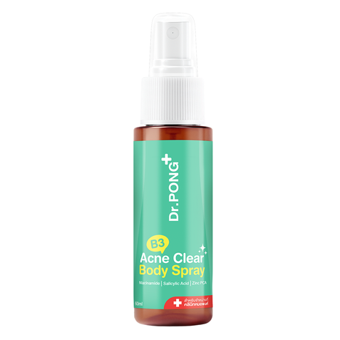 Dr.PONG - B3 Acne Clear Body Spray 60ml.