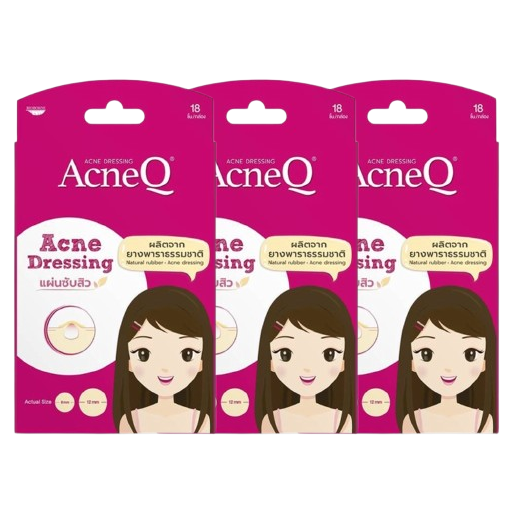 Acneq - Acne Dressing Original - 18 sheets (Pack of 3. total 54 sheets)