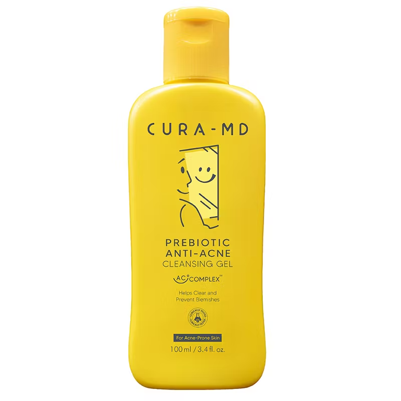 CURA-MD - Prebiotic Anti-Acne Cleansing Gel 100ml.