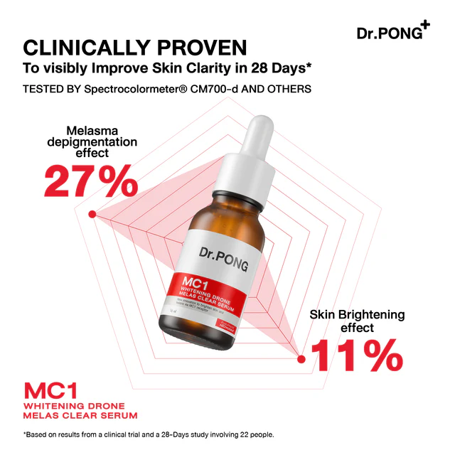 Dr.PONG - MC1 Whitening Drone Melas Clear Serum 16ml.