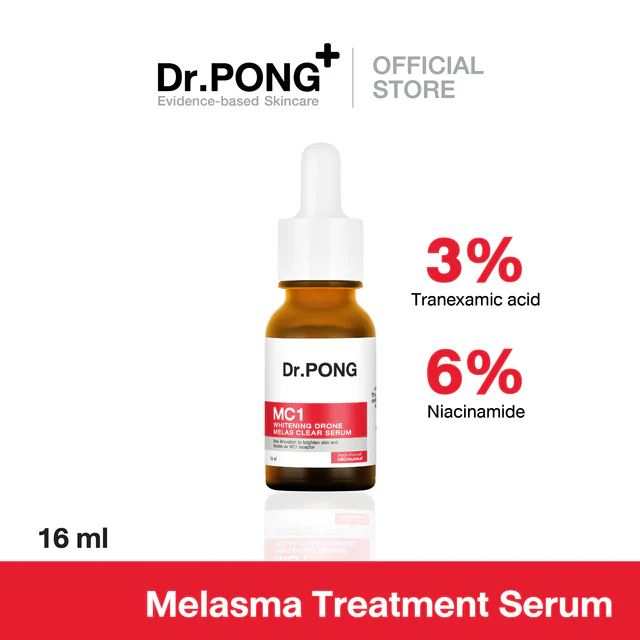 Dr.PONG - MC1 Whitening Drone Melas Clear Serum 16ml.