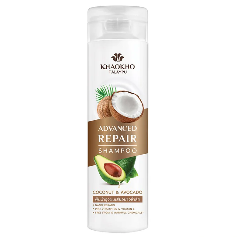 Khaokho Talaypu - Advanced Repair Shampoo Coconut & Avocado 240ml.