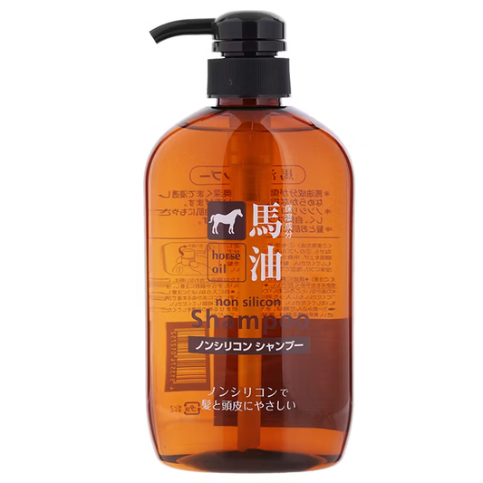 Kumano - Horse Oil Non Silicon Shampoo 600ml.