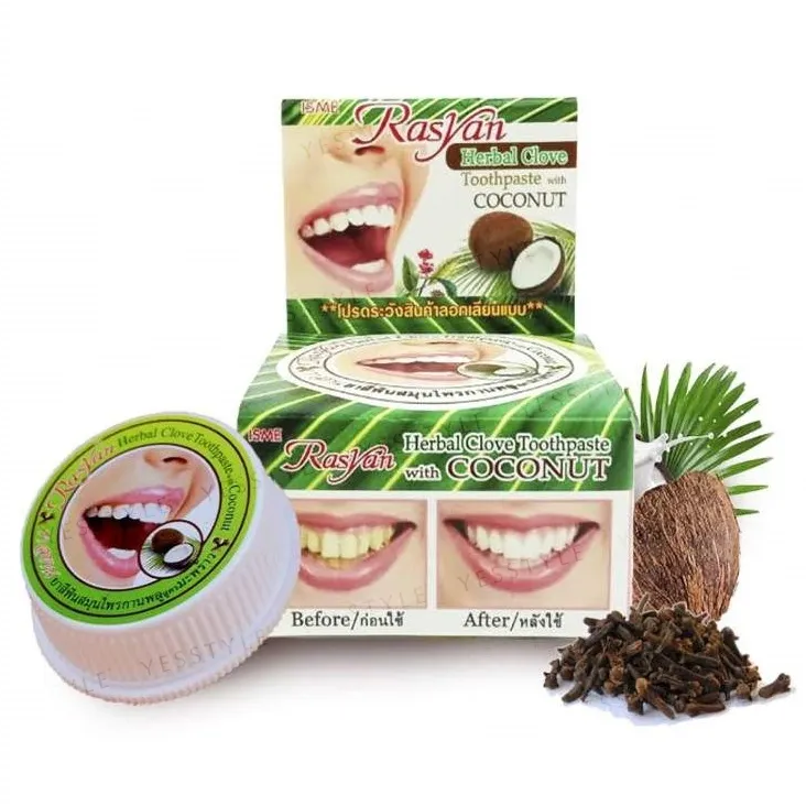 ISME - Herbal Clove Toothpaste With Coconut 25g. (Pack of 3)