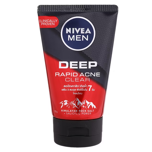 Nivea Men - Mud Foam Deep Rapid Acne 100 G.