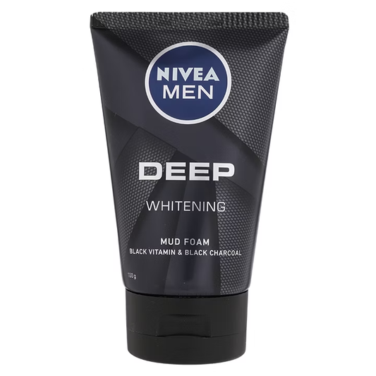 Nivea Men - Deep Whitening Mud Foam 100 g.