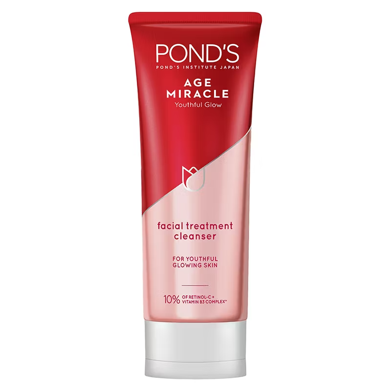 Pond's - Age Miracle Youthful Glow Facial Treatment Cleanser 100g.