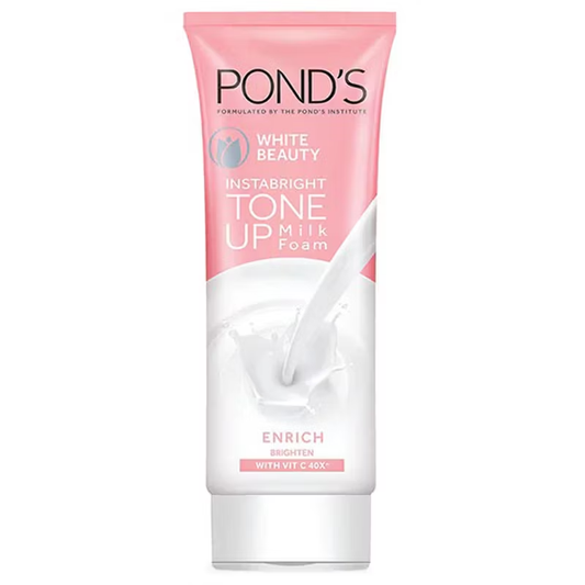 Pond's - Instabright Tone Up Milk Foam Enrich Brighten 100g.