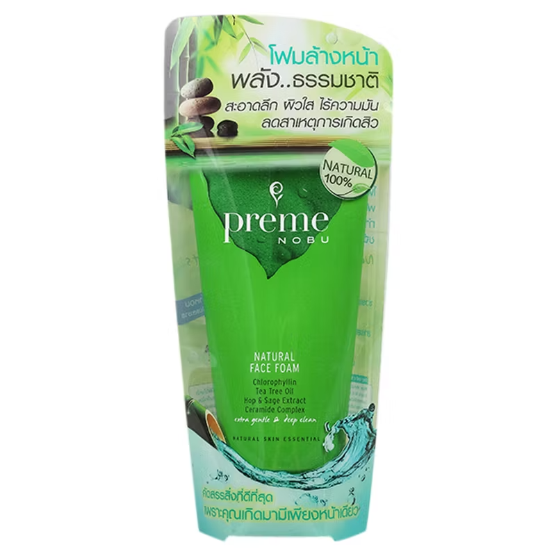 Preme Nobu - Natural Face Foam Cleanser 100g.