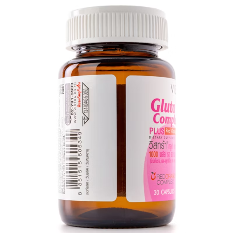 Vistra - Gluta Complex 1000 Plus Red Orange Extract (30 capsules)