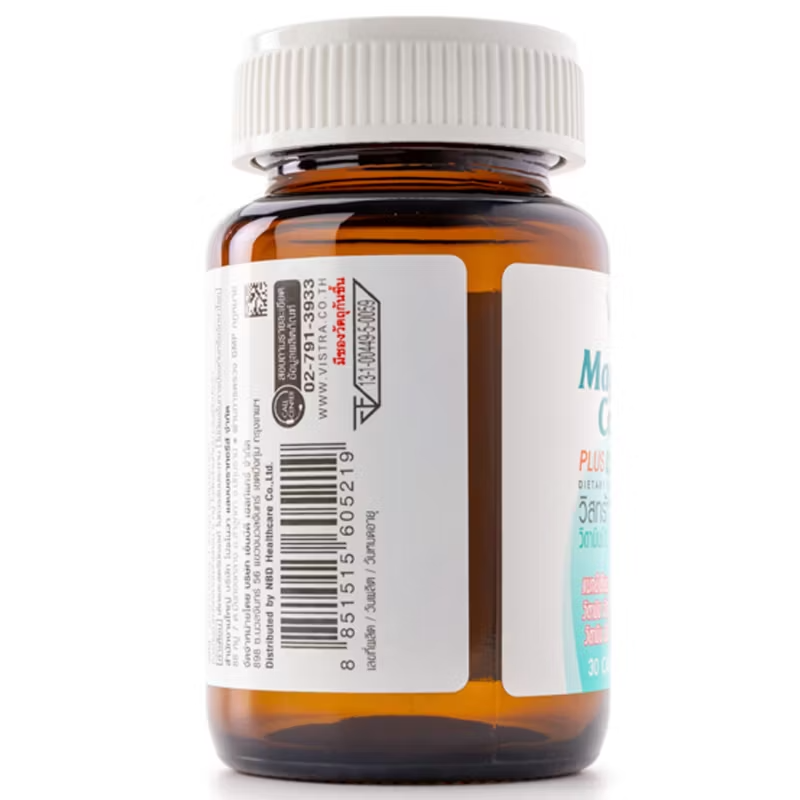 Vistra - Magnesium Complex Plus Vitamin B1, B6 & B12 (30 capsules)