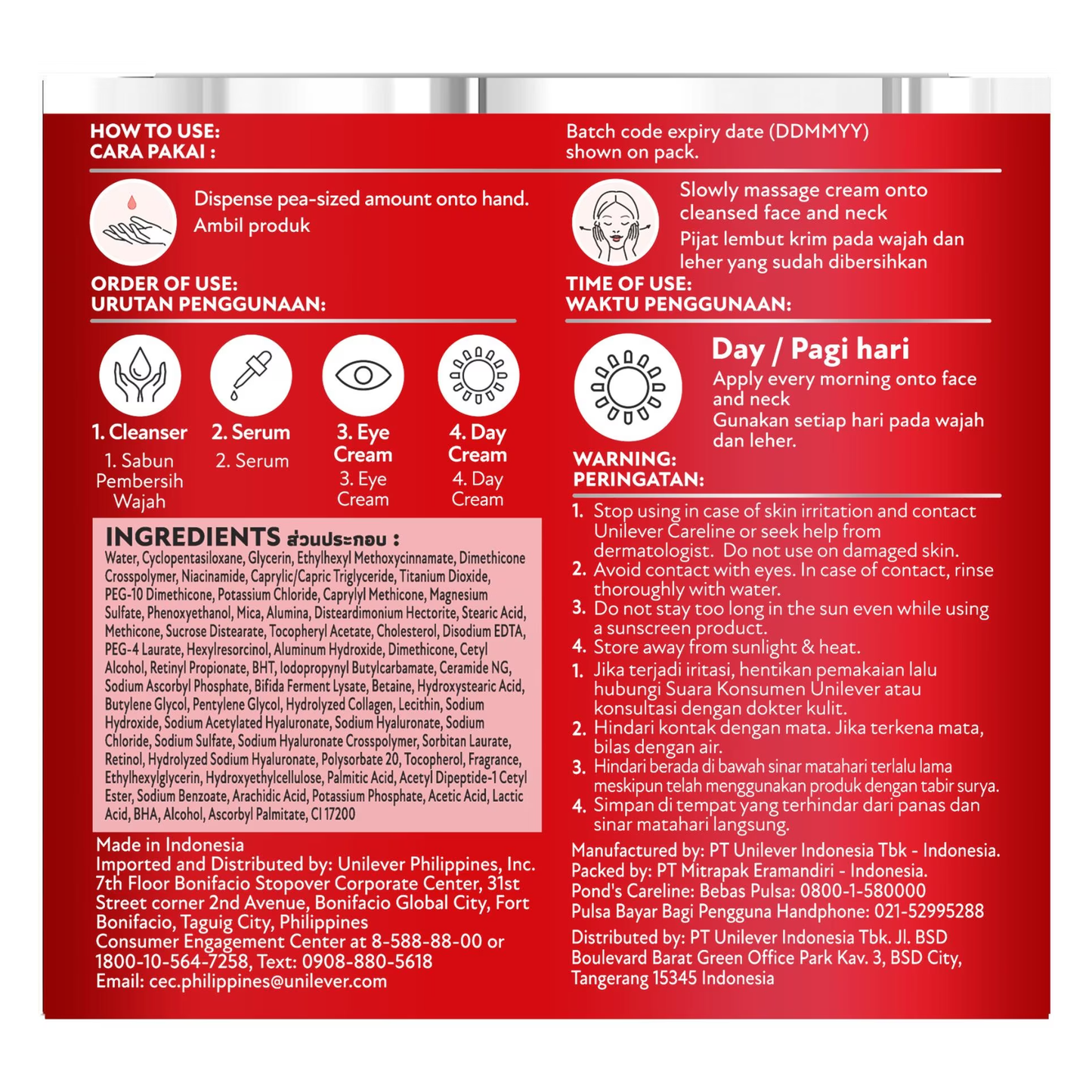 Pond's - Age Miracle Ultimate Youth Day Cream SPF18 Hexyl-Retinol 45g.