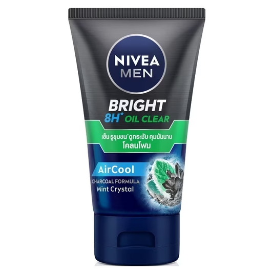 Nivea Men - Bright 8H Oil Clear Mud Foam 100 g.