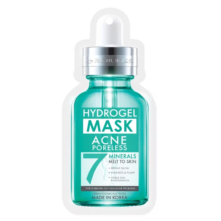 Rojukiss - Acne Poreless Hydrogel 7 Minerals Mask (Pack of 6)
