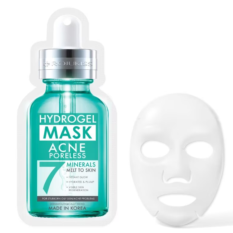 Rojukiss - Acne Poreless Hydrogel 7 Minerals Mask (Pack of 6)