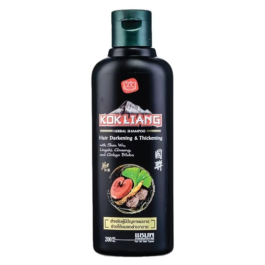 Kok Liang - Shampoo Hair Darkening and Thickening 200ml.