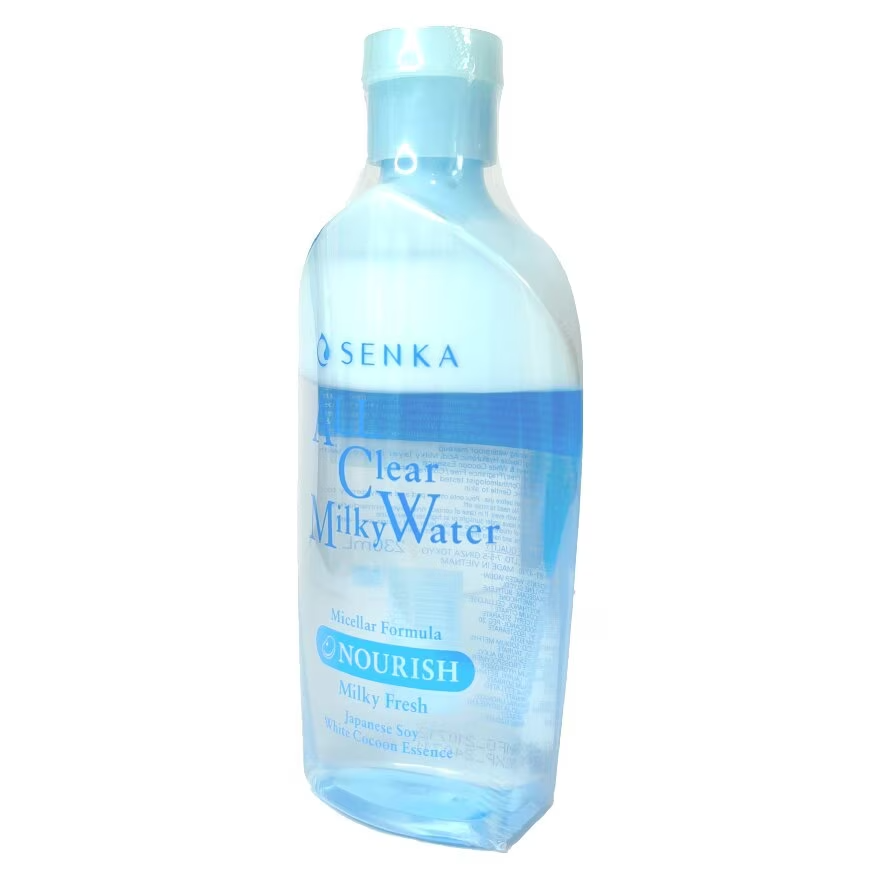 Senka - All Clear Milky Water Micellar Formula Nourish Milky Fresh 230ml.