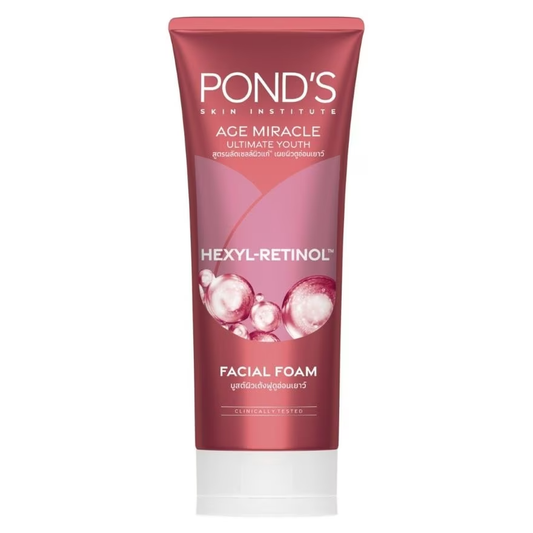 Pond's - Age Miracle Ultimate Youth Hexyl-Retinol Facial Foam 90g.