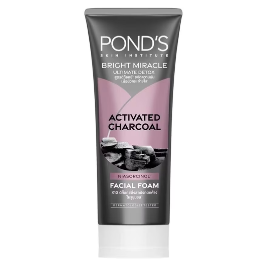 Pond's - Bright Miracle Ultimate Detox Activated Charcoal Facial Foam 90g.