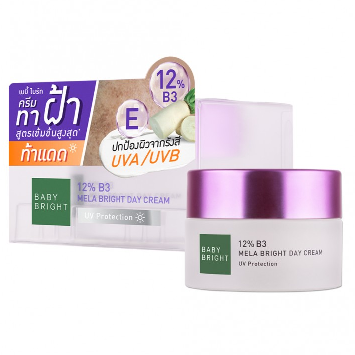 Baby Bright - 12% B3 Mela Bright Day Cream 50g.