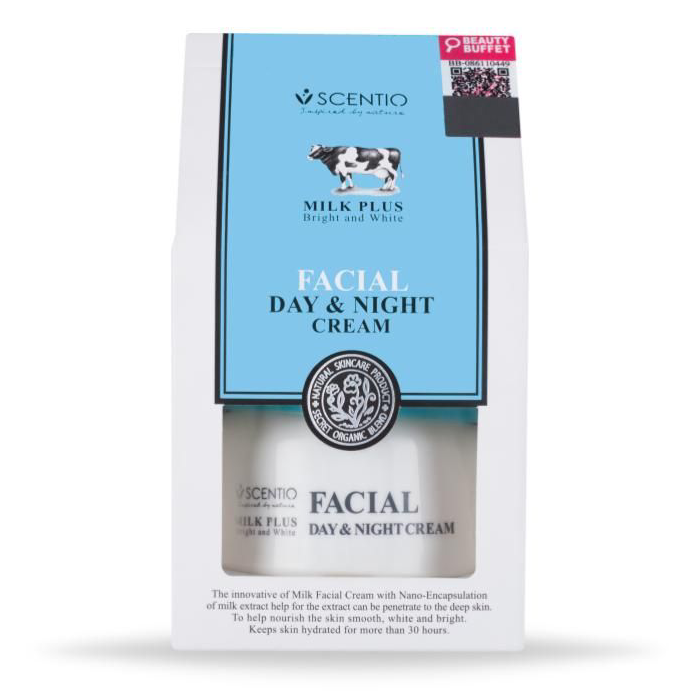 Beauty Buffet - Milk Plus Bright And White Facial Day & Night Cream 50ml.