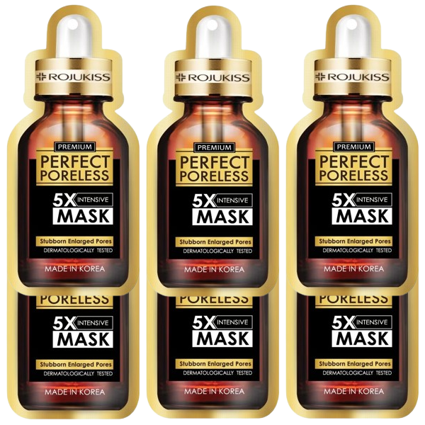 Rojukiss - Premium Perfect Poreless 5X Intensive Mask (Pack of 6)