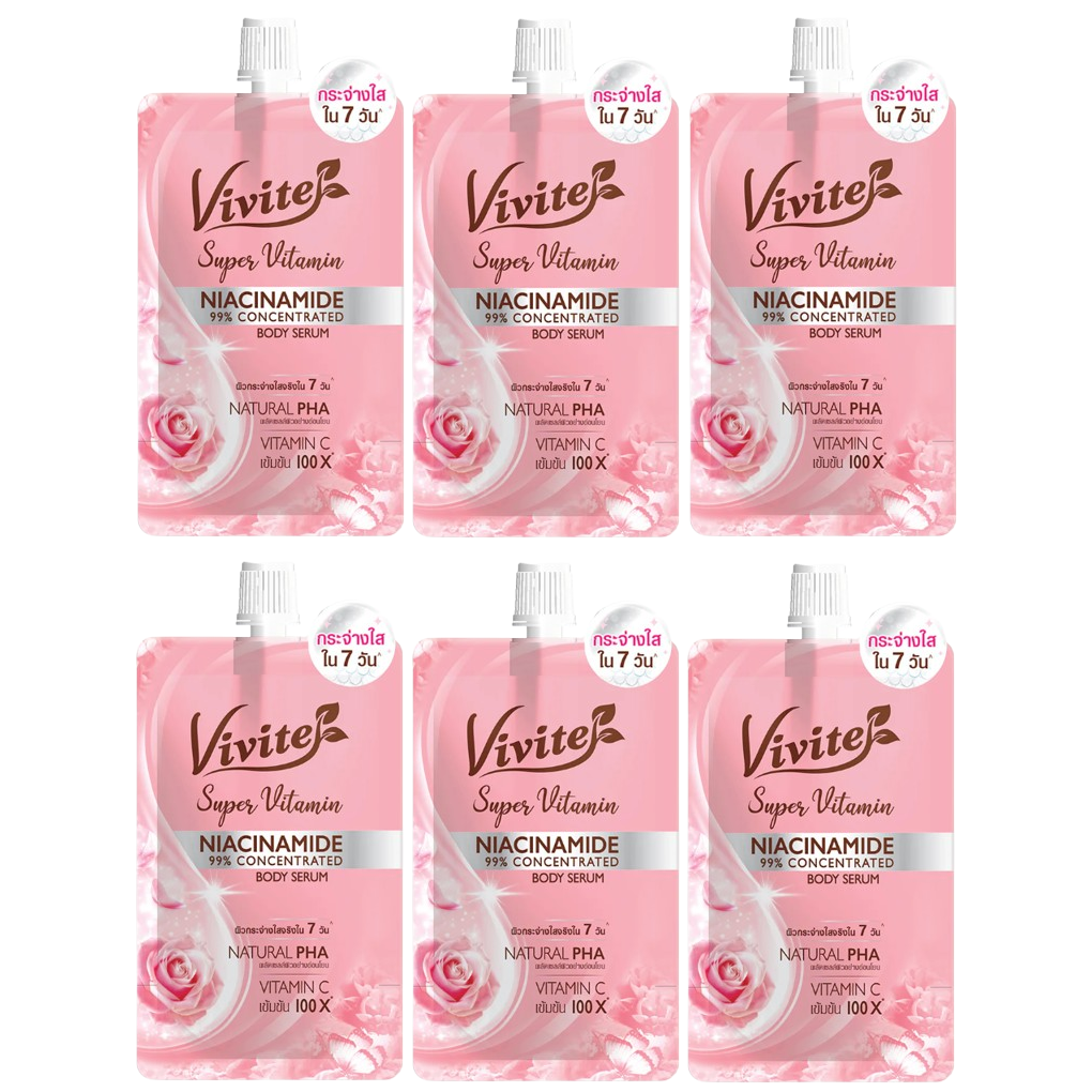 Vivite - Super Vitamin Body Serum 30ml. (Pack of 6)