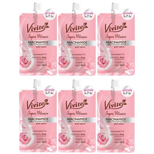Vivite - Super Vitamin Body Serum 30ml. (Pack of 6)