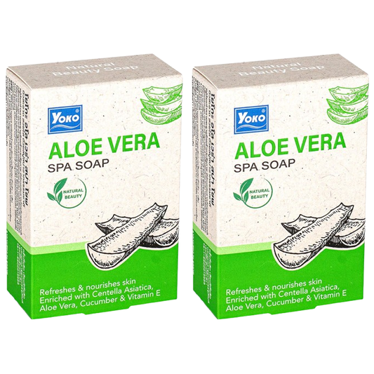 Yoko - Aloe Vera Spa Soap 90g. (Pack of 2)