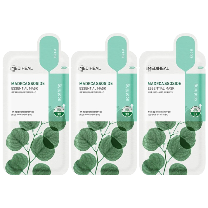 Mediheal - Madecassoside Essential Mask 24ml. (Pack of 3)
