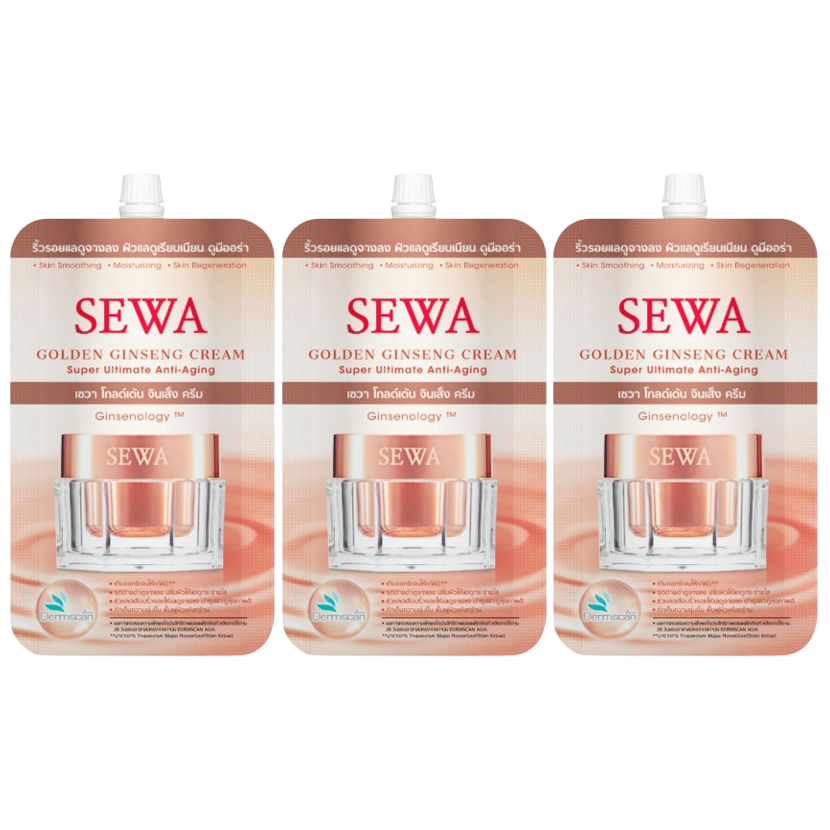 Sewa - Golden Ginseng Cream 7ml. (Pack of 3)