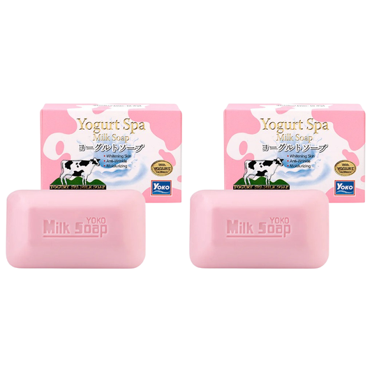 Yoko - Yogurt Spa Milk Soap 90g. (Pack of 2)