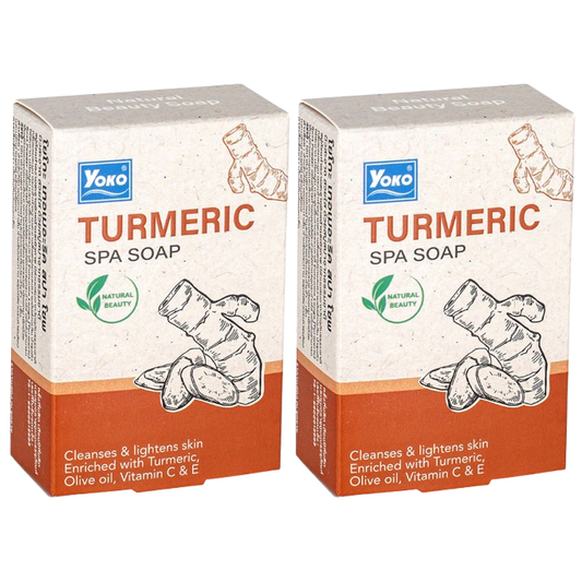 Yoko - Turmeric Spa Soap 90g. (Pack of 2)